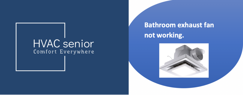 Bathroom exhaust fan