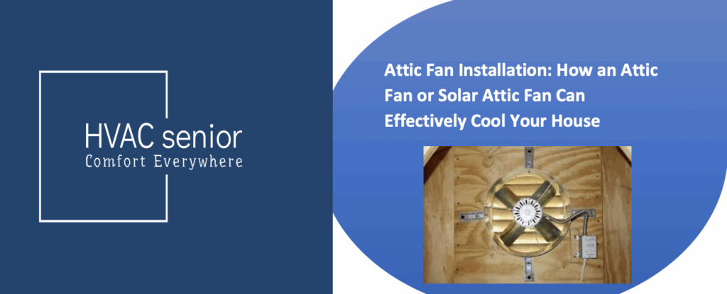 Attic Fan Installation