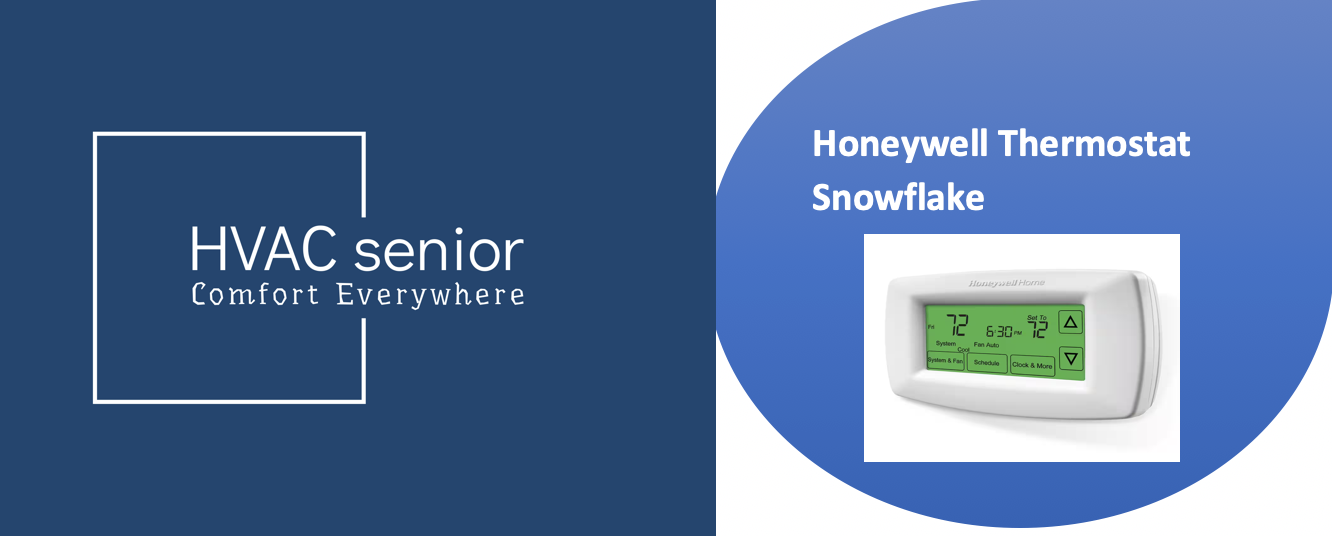 Honeywell Thermostat Snowflake