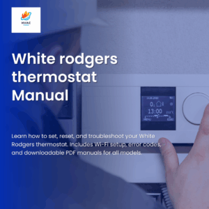 White Rodgers Thermostat Manual: Complete User Guide (Programming, Reset & Troubleshooting)