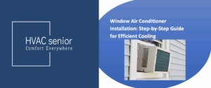 Window Air Conditioner Installation