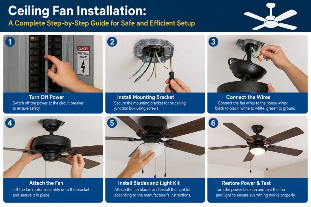 Ceiling Fan Installation