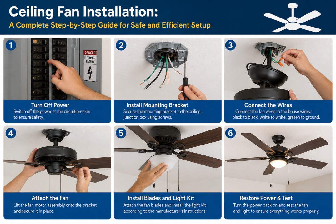 Ceiling Fan Installation