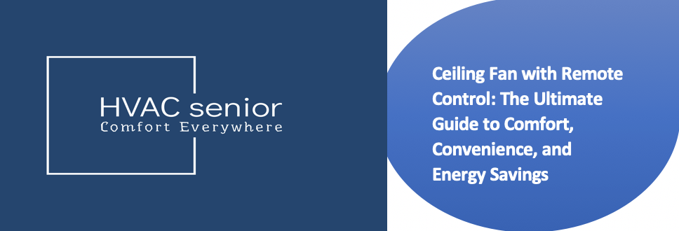 Ceiling Fan with Remote Control